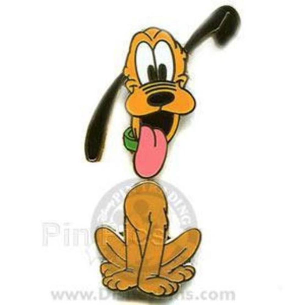 Disney Pin Bobble Head‎ Pluto 55759